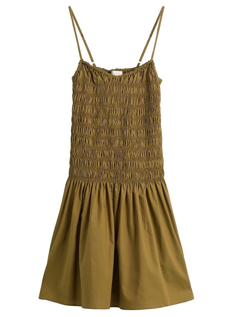 Faithful The Brand - Araceli Mini Dress - Olive size Small - Picture 3 of 4